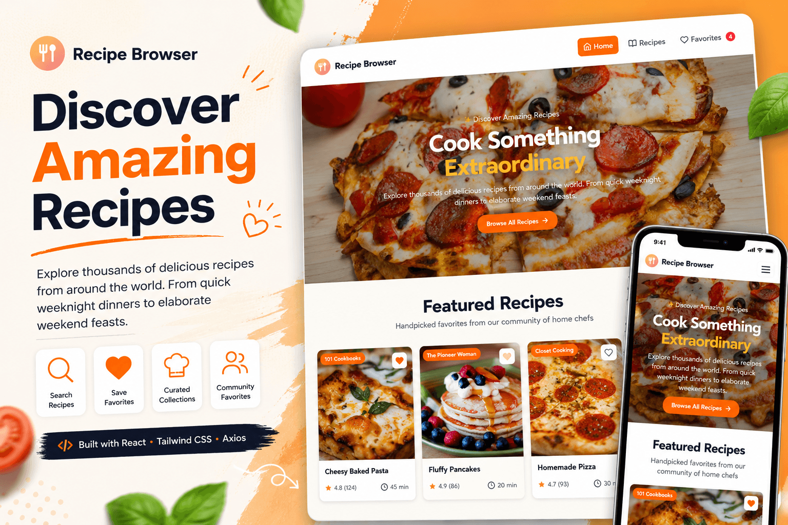 Food Recipe Browser